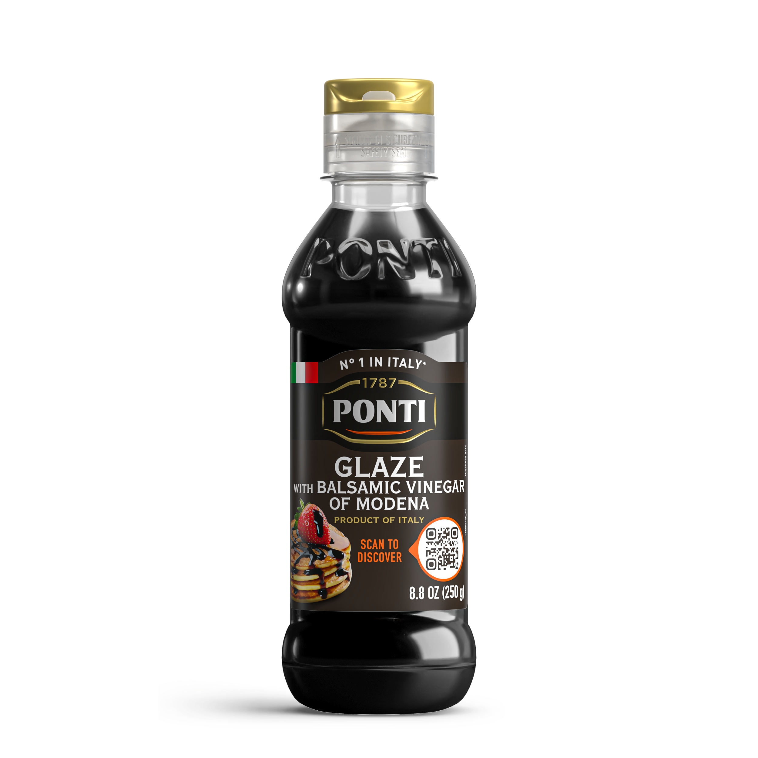 GLaze with  balsamic vinegar of  Modena